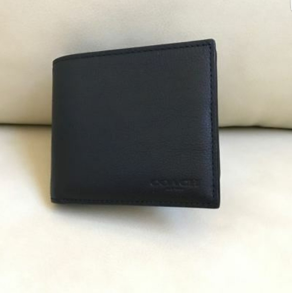 COMPACT ID WALLET IN SPORT CALF LEATHER - Picture 6 of 6